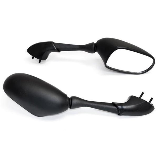 Krator Krator OEM018 2001-2005 Yamaha FZ1 OEM Stock Style Racing Mirrors Left & Right Set 02 03 04; Black OEM018